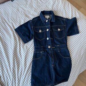 Frame denim mini dress
